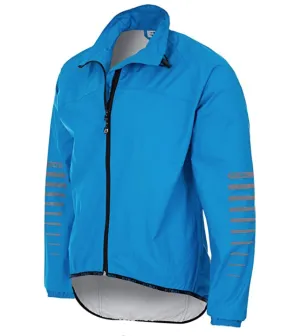 Pitbull Rask Waterproof Cycling Jacket / Rain Jacket - Green / Blue or Yellow