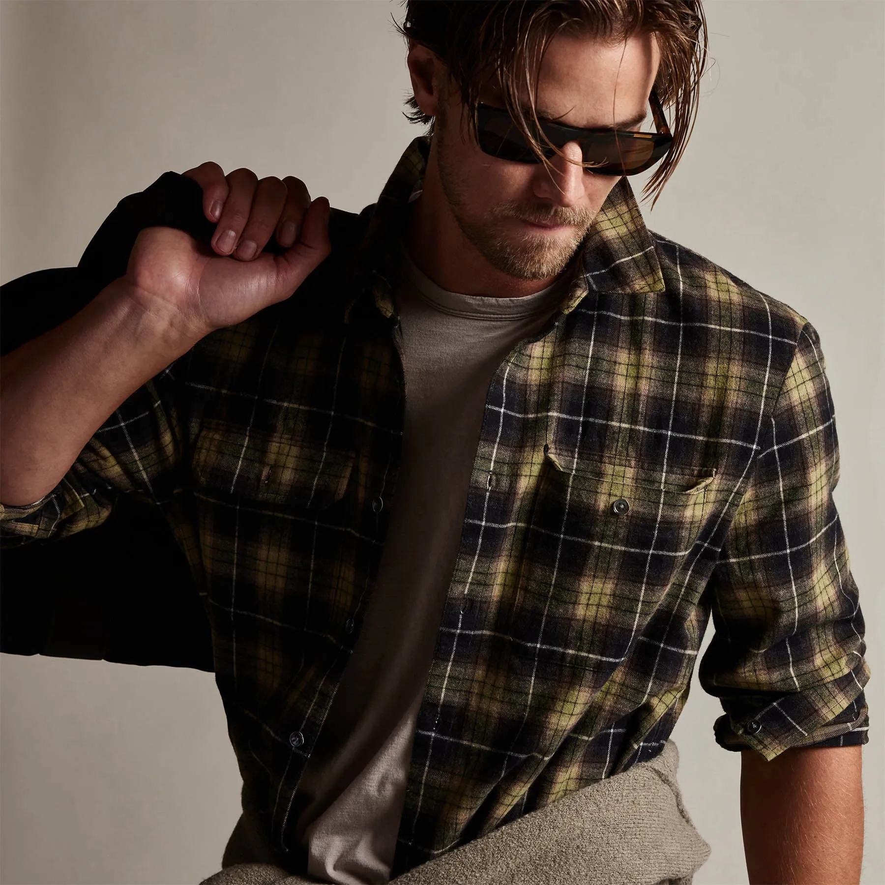 Plaid Flannel Shirt - Field