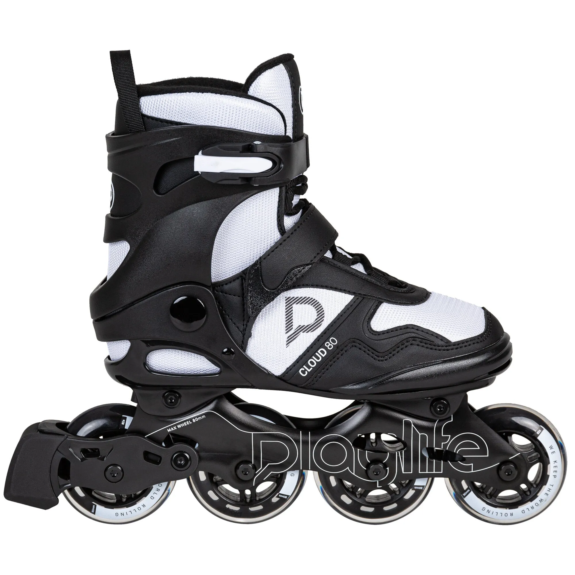 Playlife Cloud Inline Skates - Black White