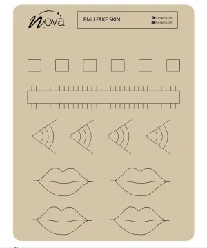 PMU Practice Lip Skin x Nova