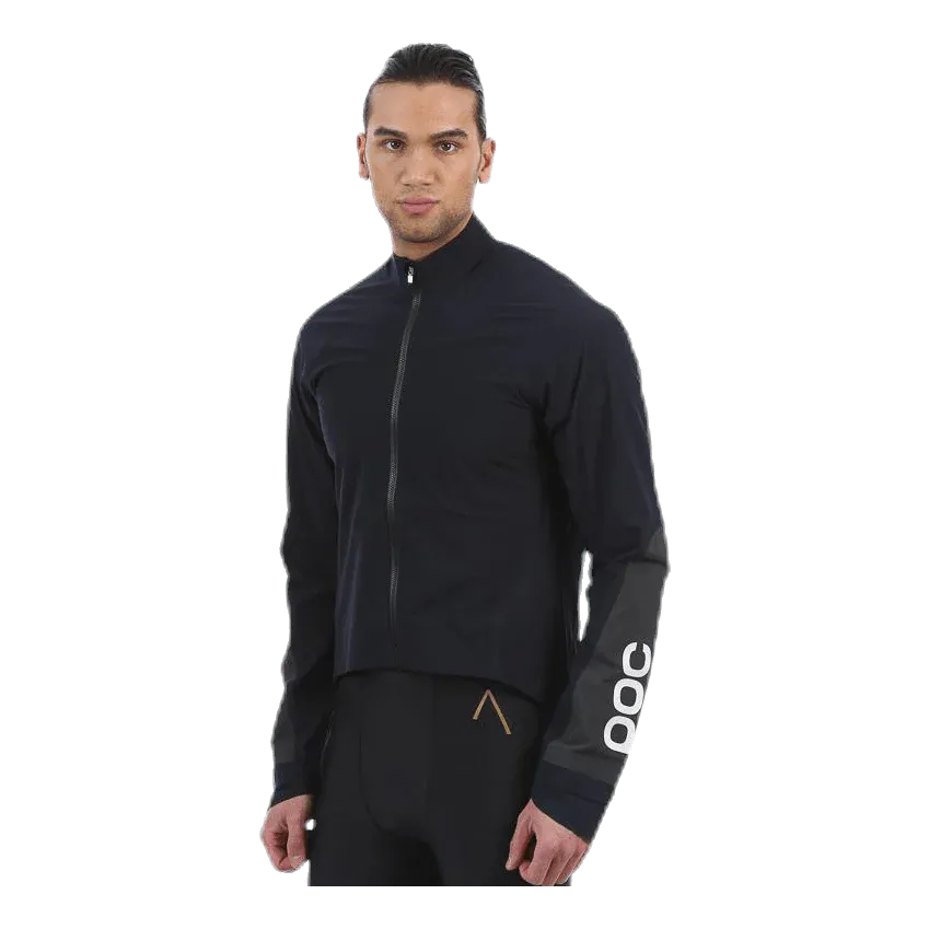 POC AVIP Rain Cycling Jacket - Black - Large