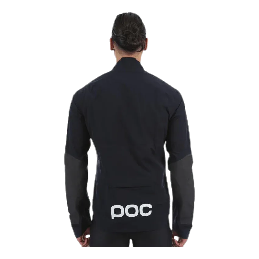 POC AVIP Rain Cycling Jacket - Black - Large
