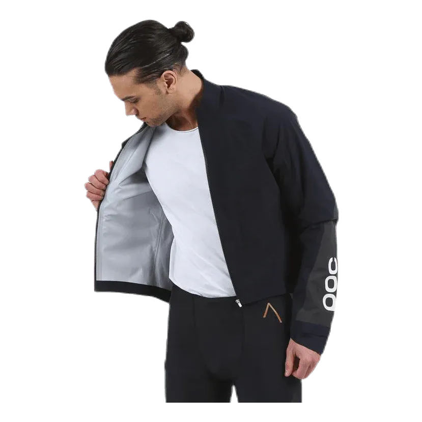 POC AVIP Rain Cycling Jacket - Black - Large