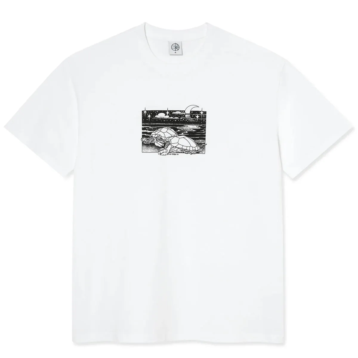 Polar - Turtle Town Tee White