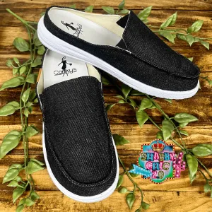 Pontoon Canvas Shoe - Black