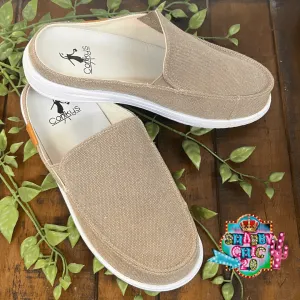 Pontoon Canvas Shoe - Khaki