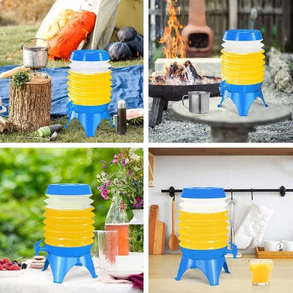 Portable Foldable Beverage Dispenser ( Random color 5.5l)
