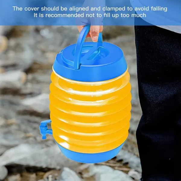 Portable Foldable Beverage Dispenser ( Random color 5.5l)