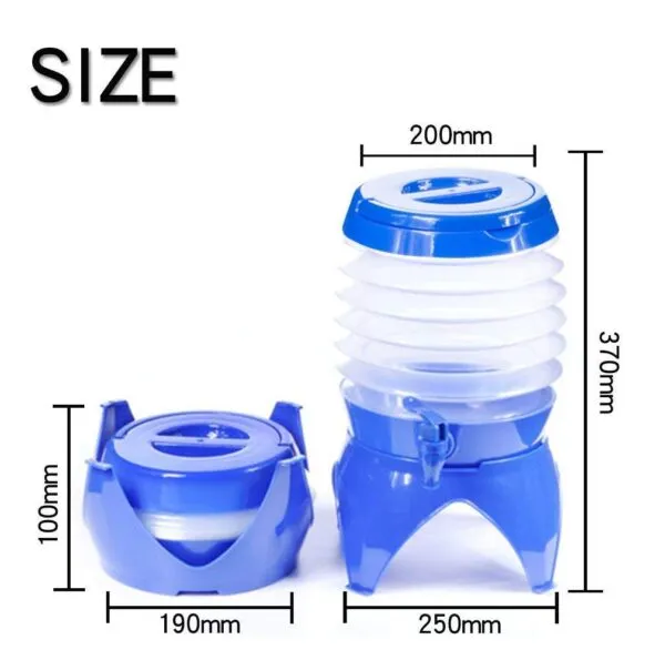 Portable Foldable Beverage Dispenser ( Random color 5.5l)