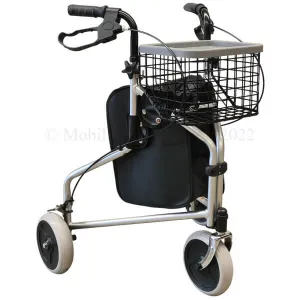 PQUIP Three Wheeled Walker with Basket PA340