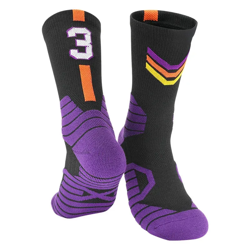Premium Knee-High Basketball Socks: Ultimate Comfort and Support