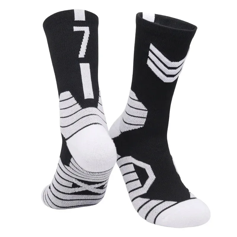 Premium Knee-High Basketball Socks: Ultimate Comfort and Support