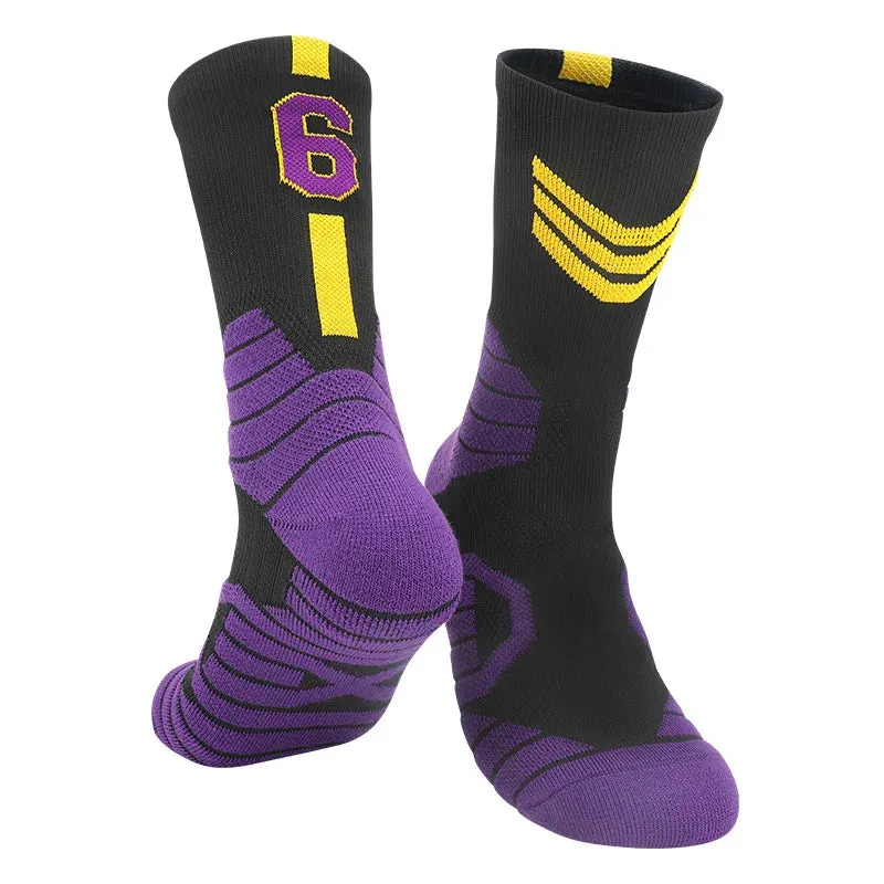 Premium Knee-High Basketball Socks: Ultimate Comfort and Support