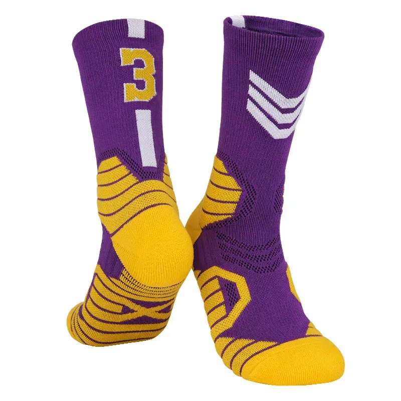 Premium Knee-High Basketball Socks: Ultimate Comfort and Support