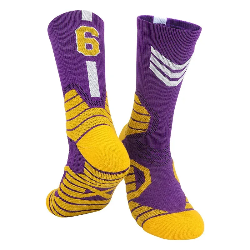 Premium Knee-High Basketball Socks: Ultimate Comfort and Support