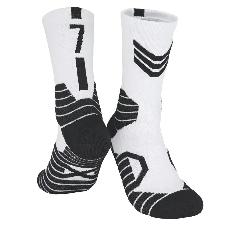 Premium Knee-High Basketball Socks: Ultimate Comfort and Support