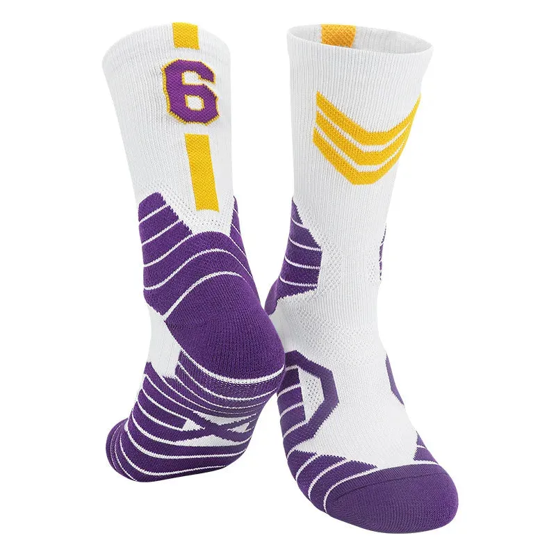Premium Knee-High Basketball Socks: Ultimate Comfort and Support
