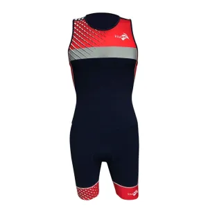 PRIMA 2 RACE TRISUIT- NAVY/RED