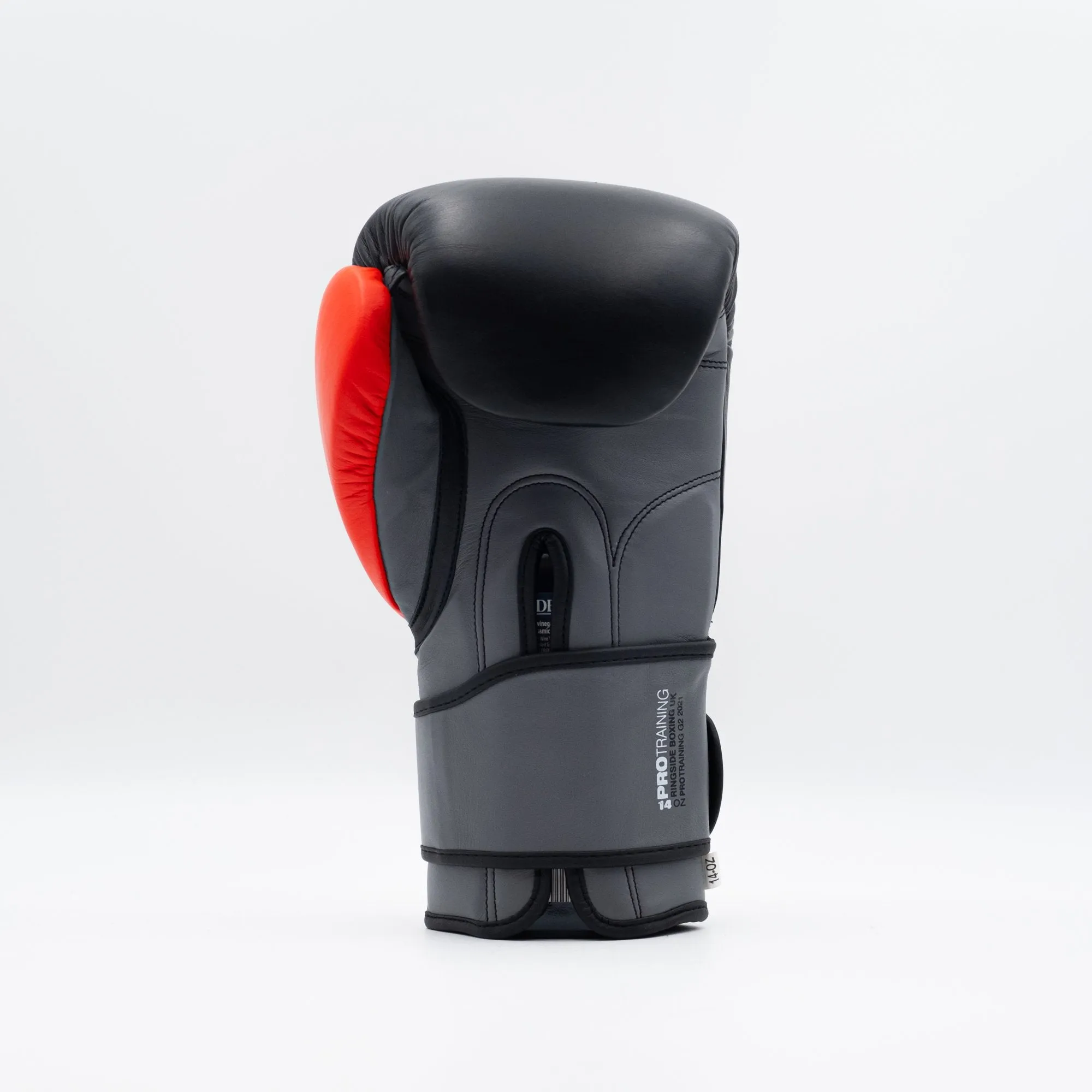 Pro Training G2 Strap Boxing Glove Black / Red / Slate