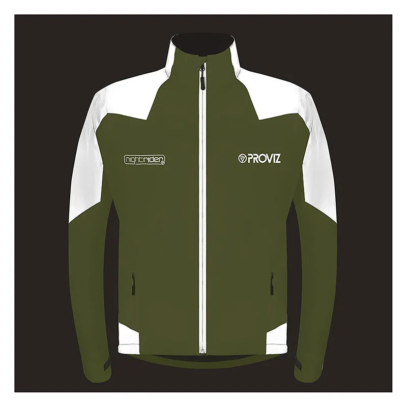 Proviz Waterproof Storm Zip Nightrider 2.0 Cycling Jacket