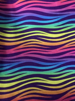 Rainbow tiger - Canvas