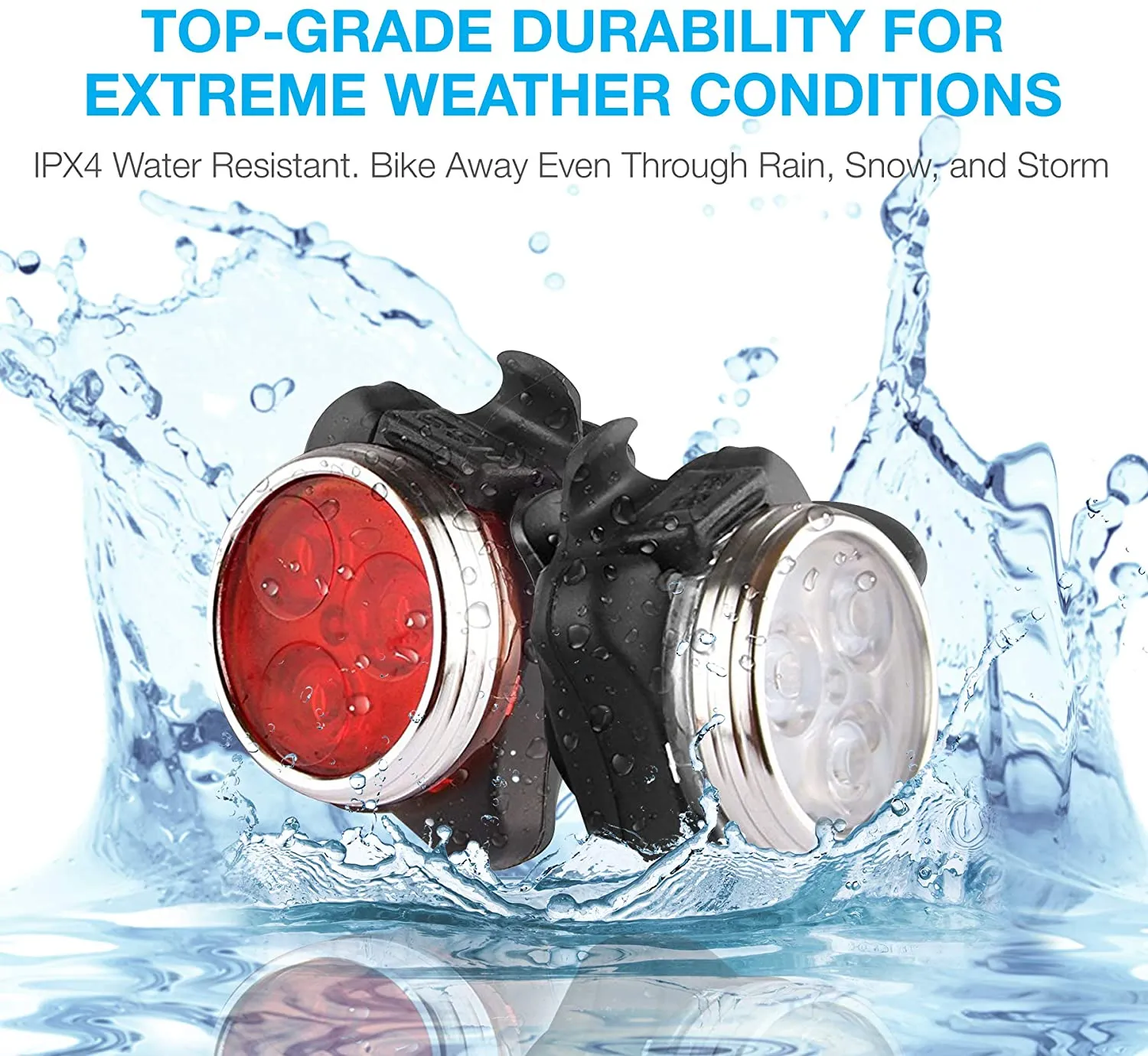 Rechargeable Bike Lights