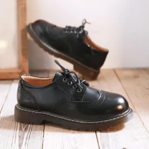 Retro College Style  Lolita Single Shoes