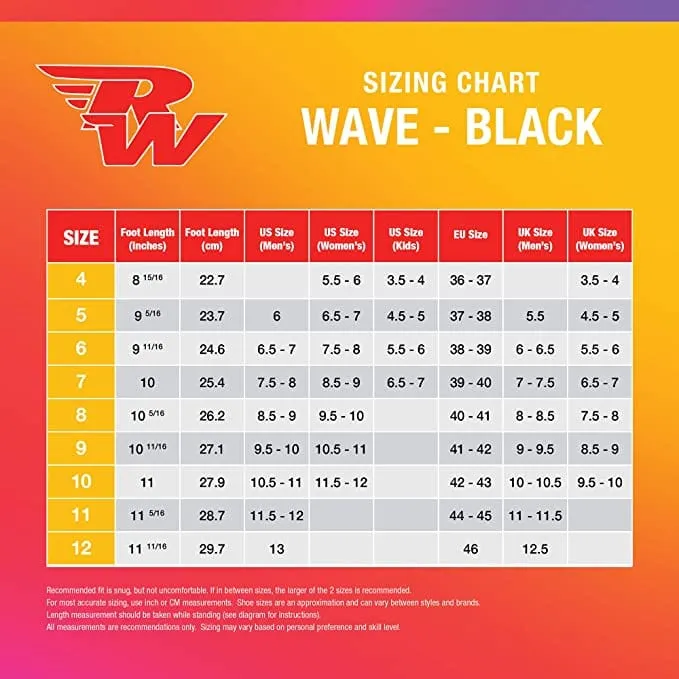 Riedell RW Wave Roller Skates