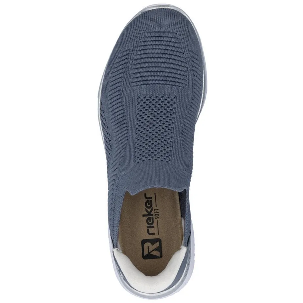 Rieker M5072-10 (Easy) Blue Trainers