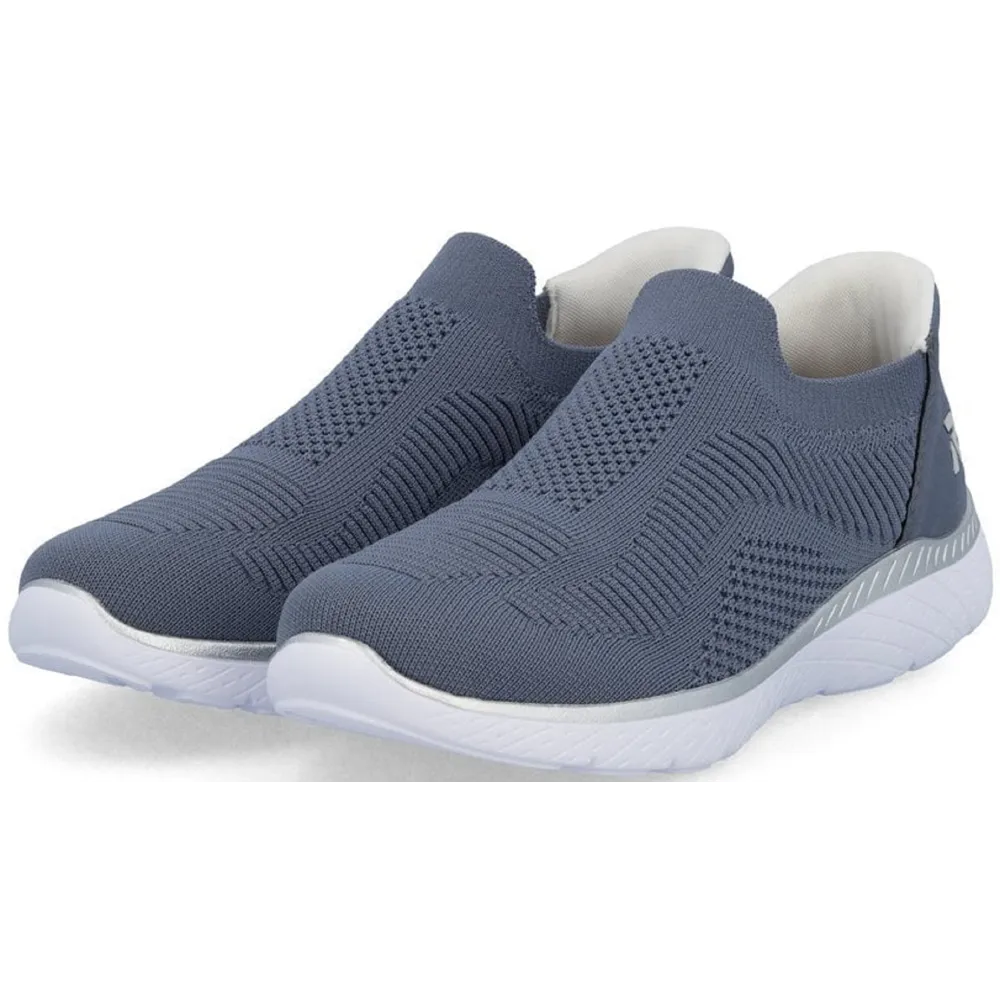 Rieker M5072-10 (Easy) Blue Trainers