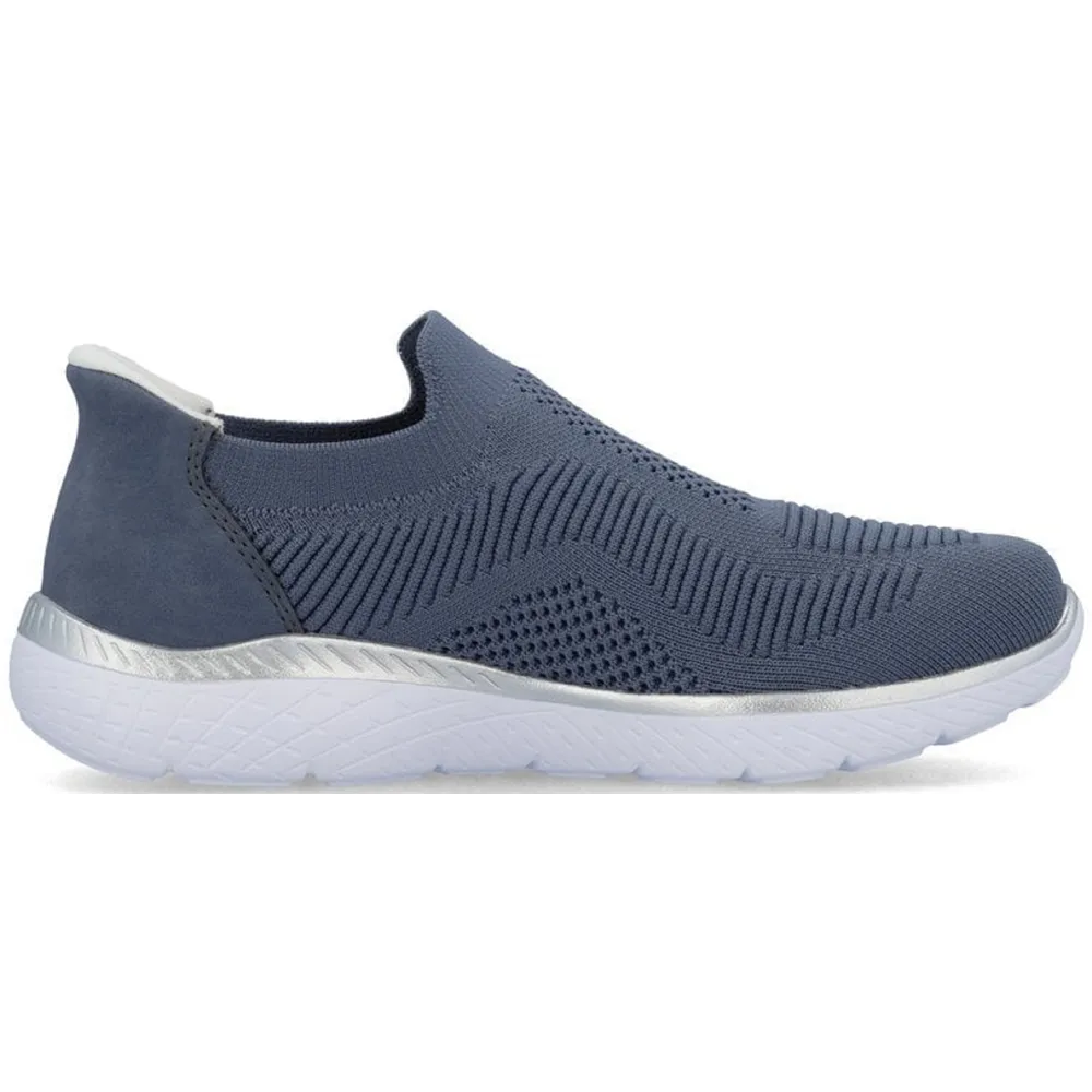Rieker M5072-10 (Easy) Blue Trainers