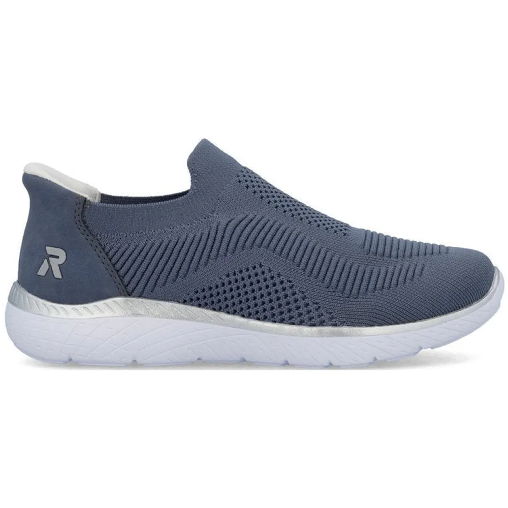 Rieker M5072-10 (Easy) Blue Trainers