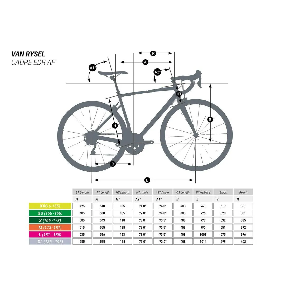 ROAD BIKE VAN RYSEL Aluminium EDR ULTEGRA