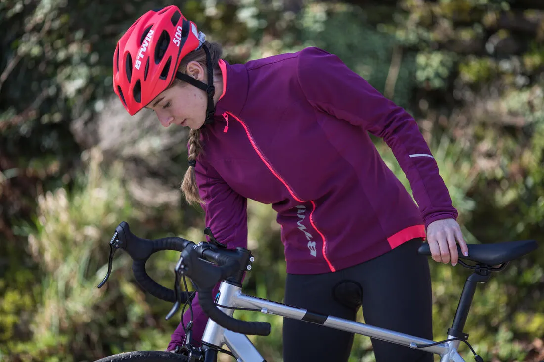 RoadR 500 Cycling Helmet - Red