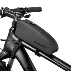 RockBros Road Bike Waterproof Cycling Front Tube Frame Storage Bag