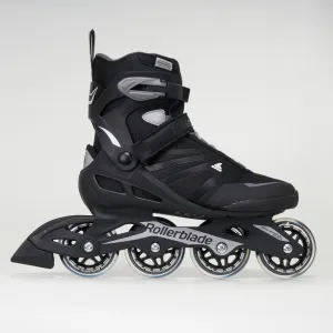 Rollerblade Zetrablade Men's Softboot Inline Skates - Black / Silver