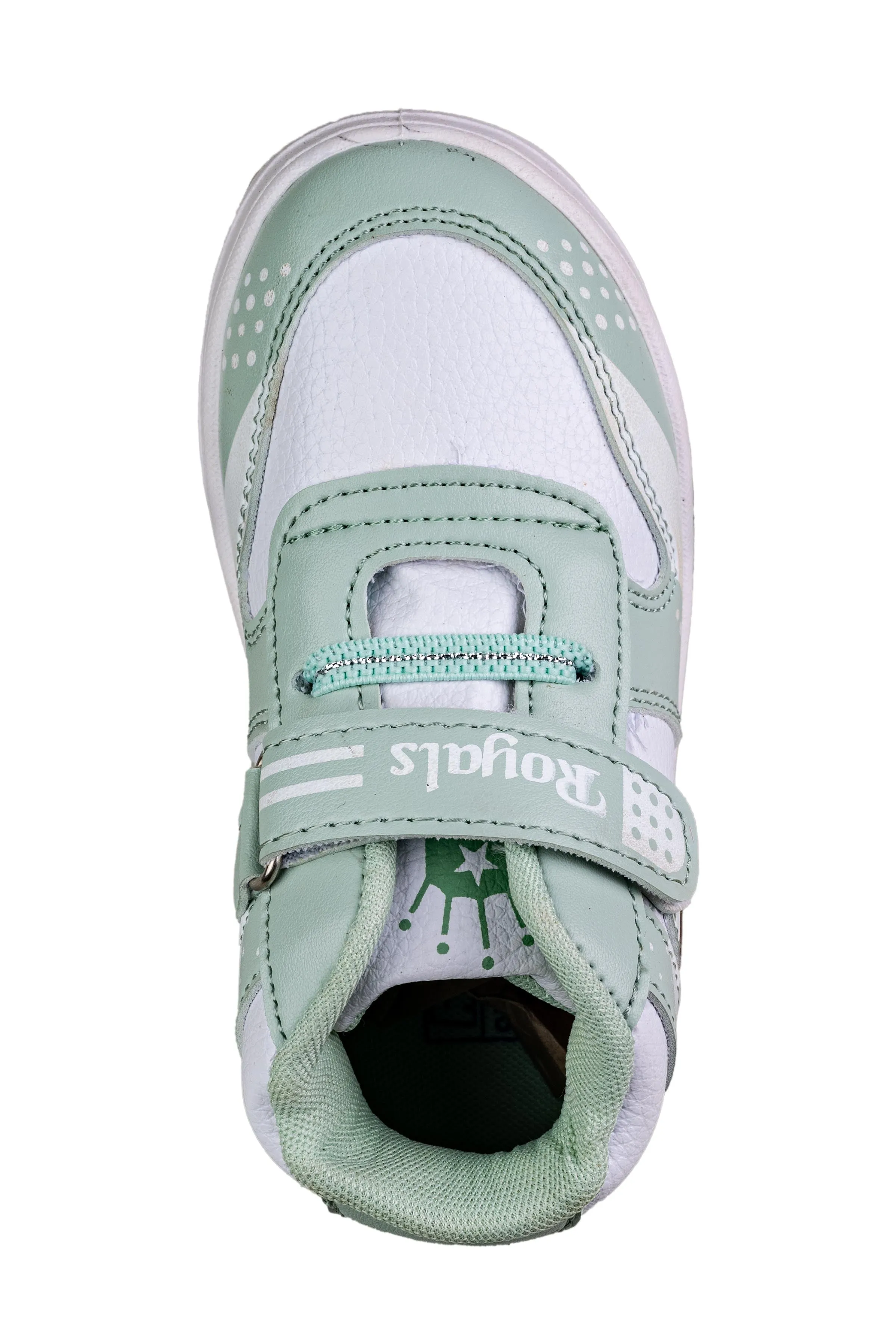 Rouba Pista/White Children Sports Shoe