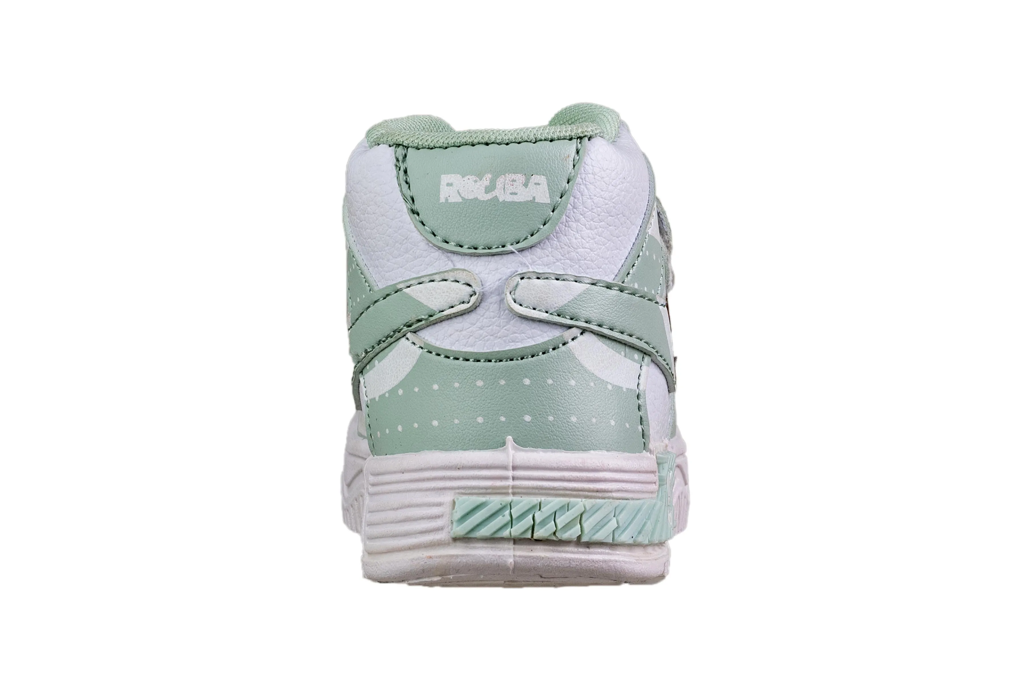 Rouba Pista/White Children Sports Shoe