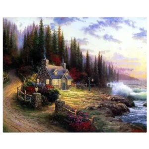 Rural Landscape - Canvastly DIY Paint By Numbers