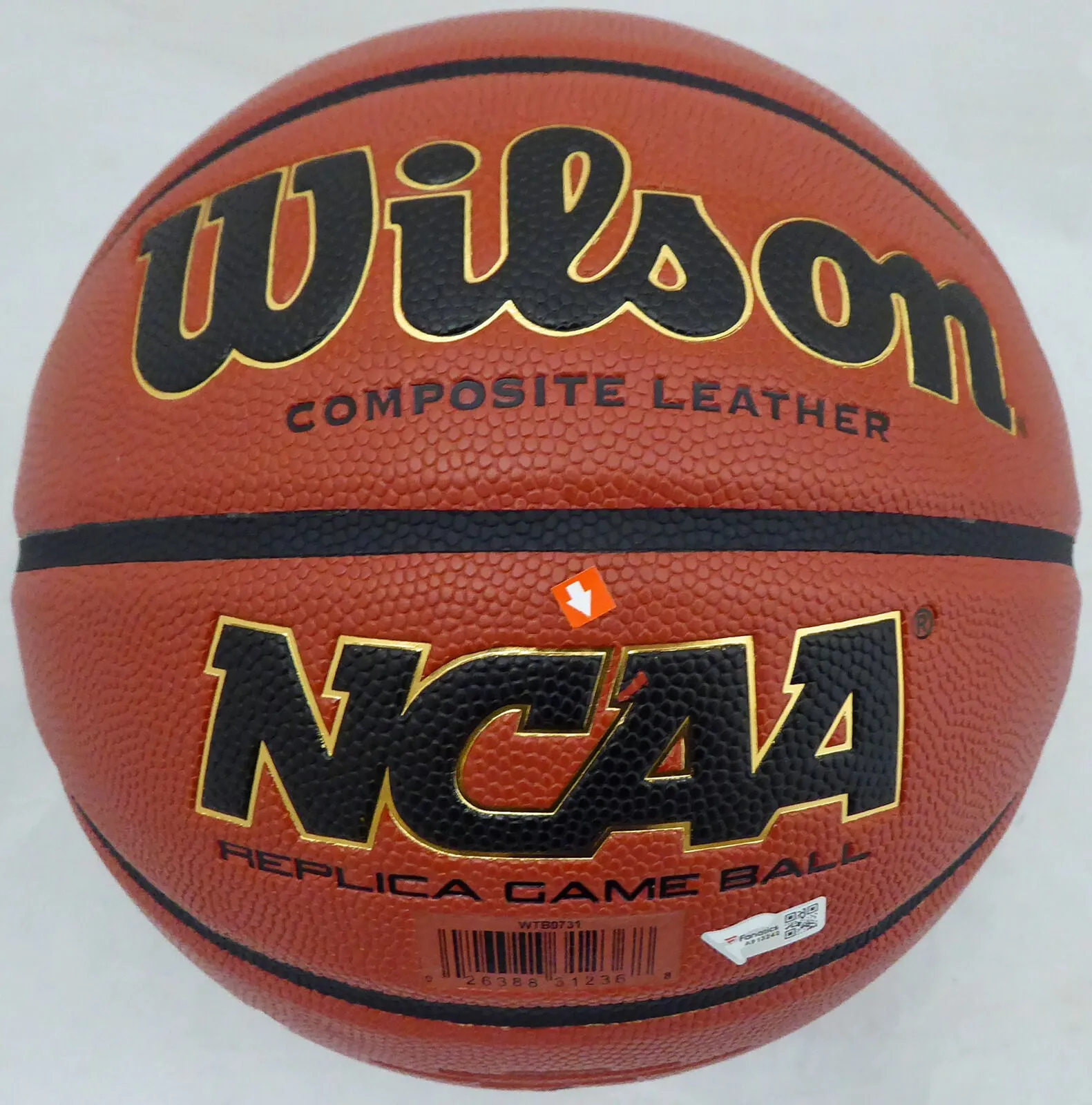 SABRINA IONESCU AUTOGRAPHED WILSON NCAA I/O BASKETBALL OREGON FANATICS 185091