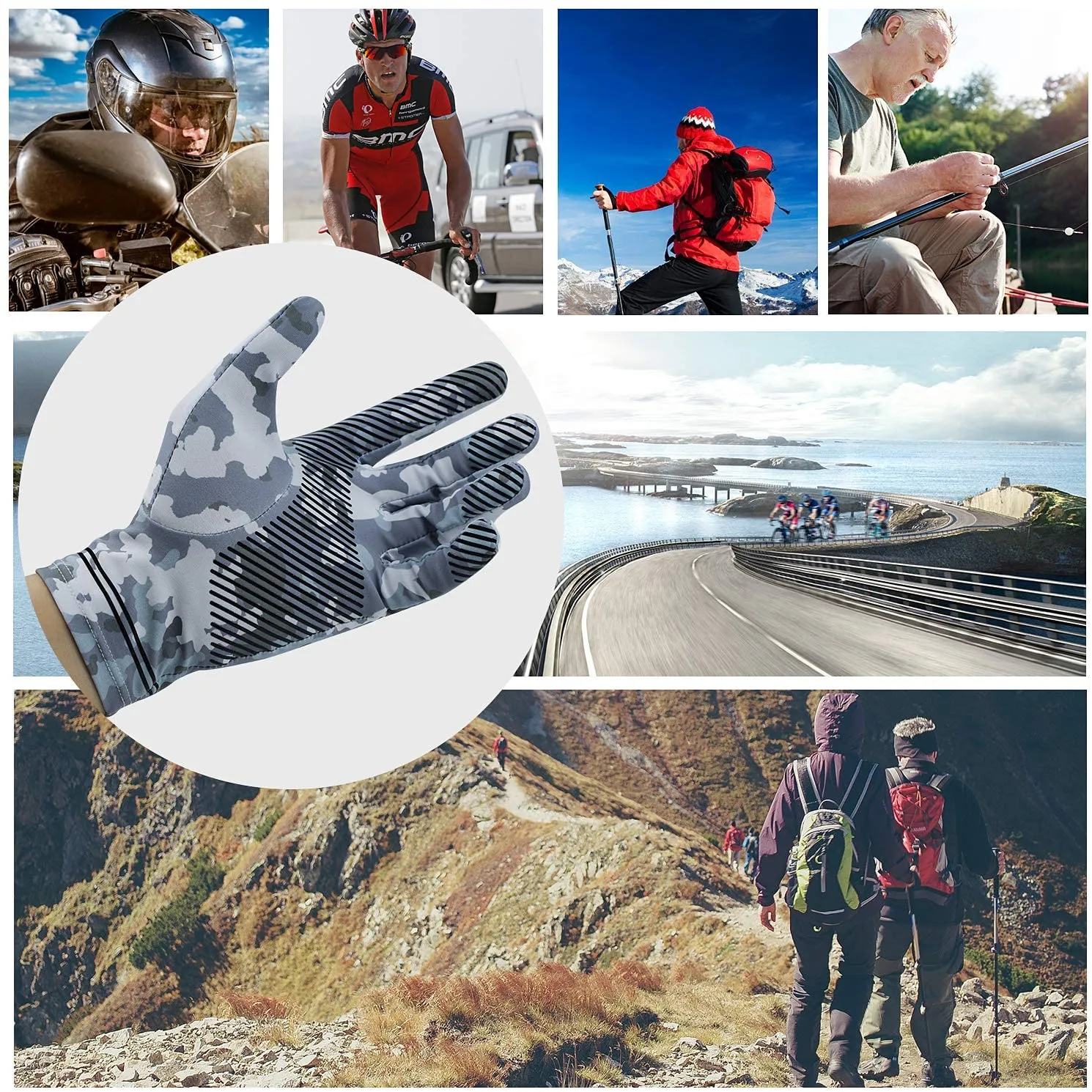 Savior Cycling/Workout  Gloves - BSST. Camo
