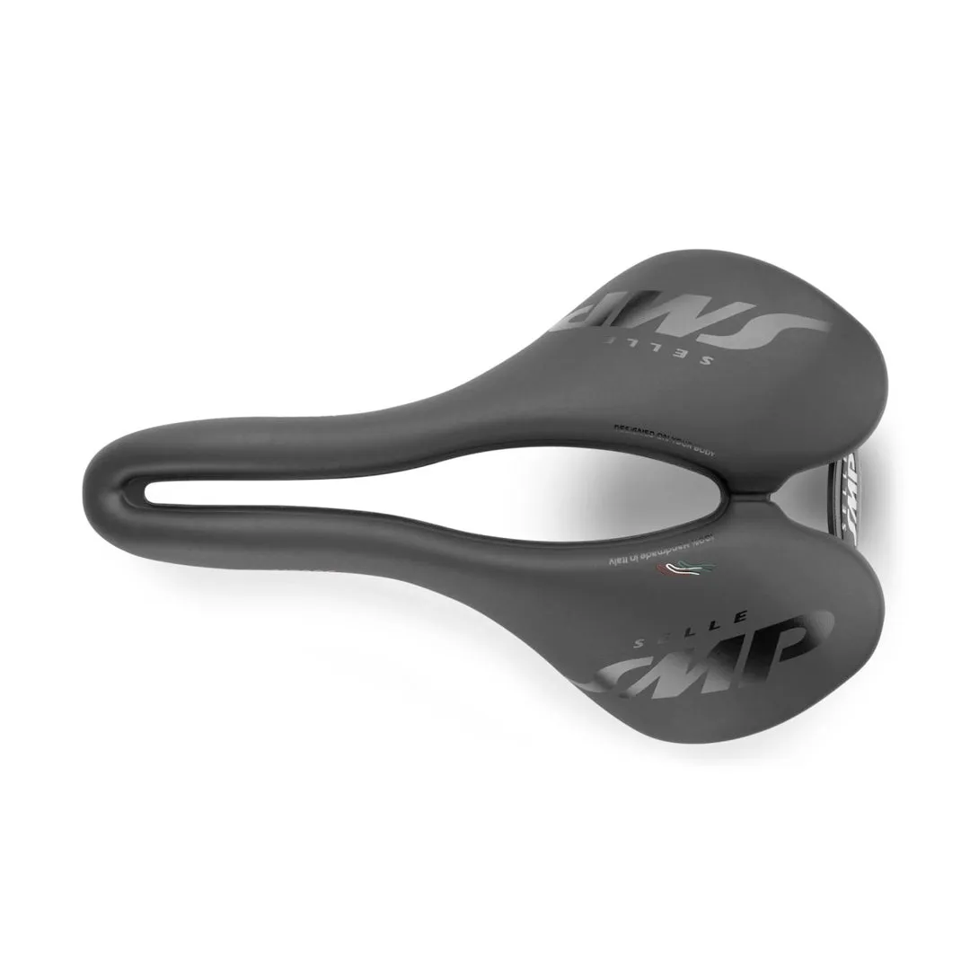 Selle SMP VT30C Saddle Black - Stainless Rail
