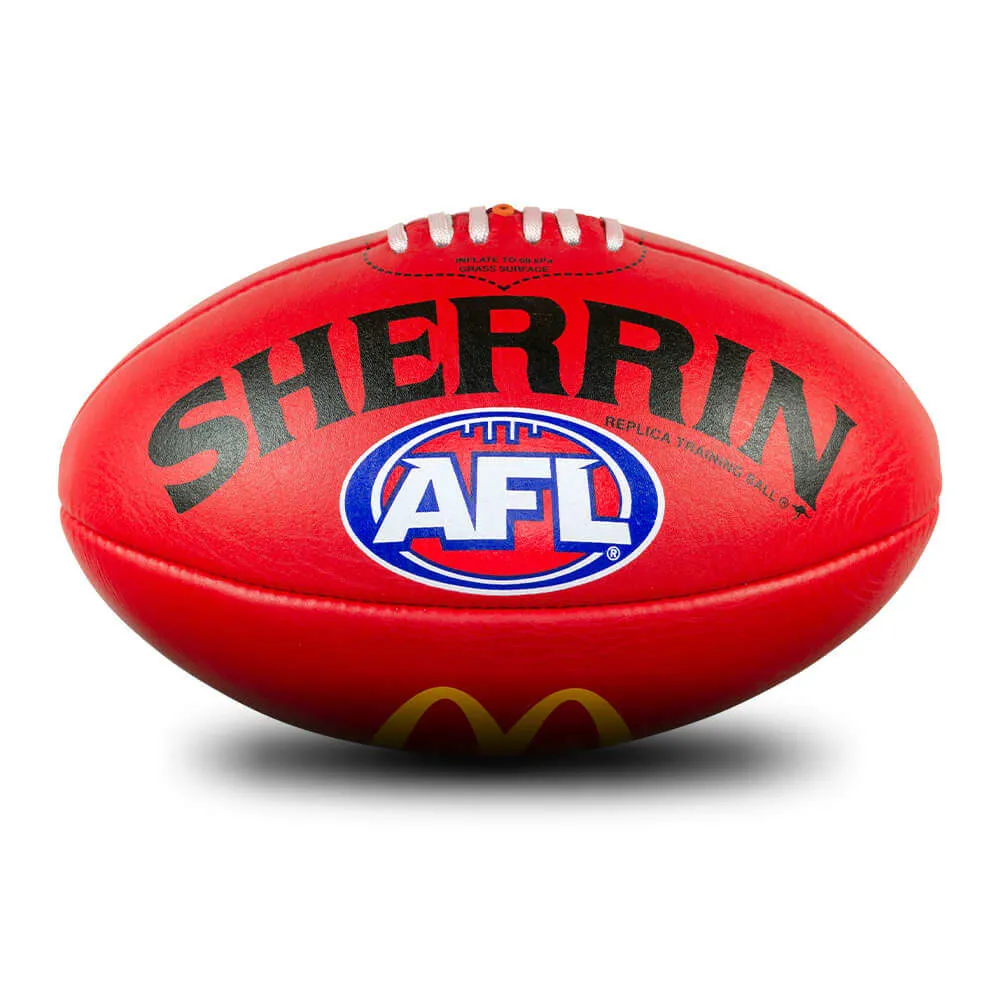 Sherrin AFL Replica Training Ball McDonalds