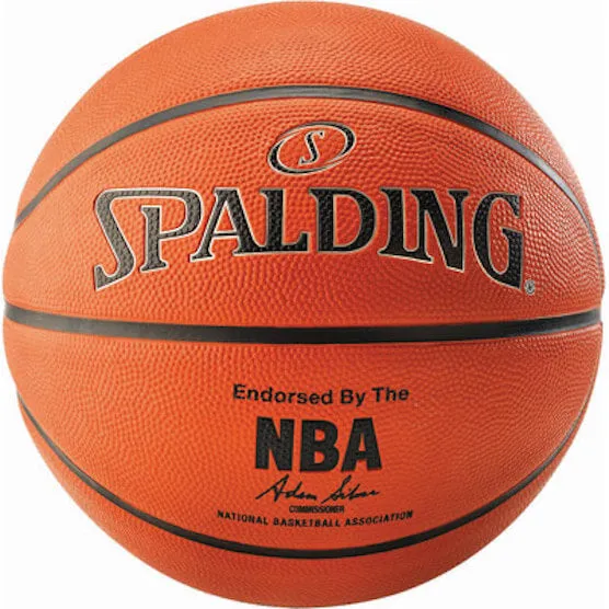 Spalding NBA Silver All Surface Outdoor Basketball