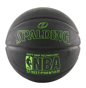 Spalding NBA Street Phantom Basketball 29.5" - Neon Green/Black