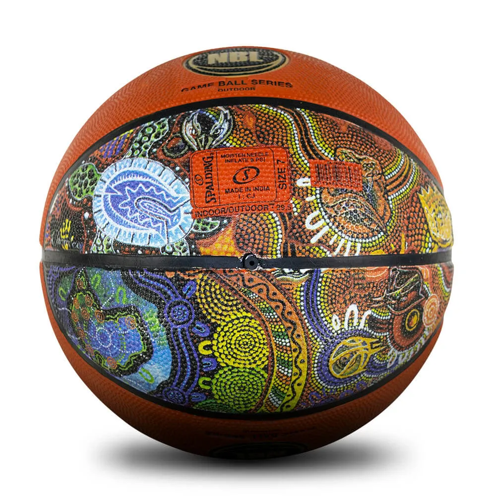 SPALDING NBL OUTDOOR REPLICA INDIGENOUS OUTDOOR BASKETBALL