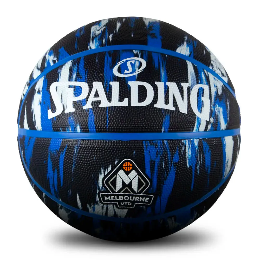 Spalding NBL Team Marble Outdoor Basketball Melbourne United