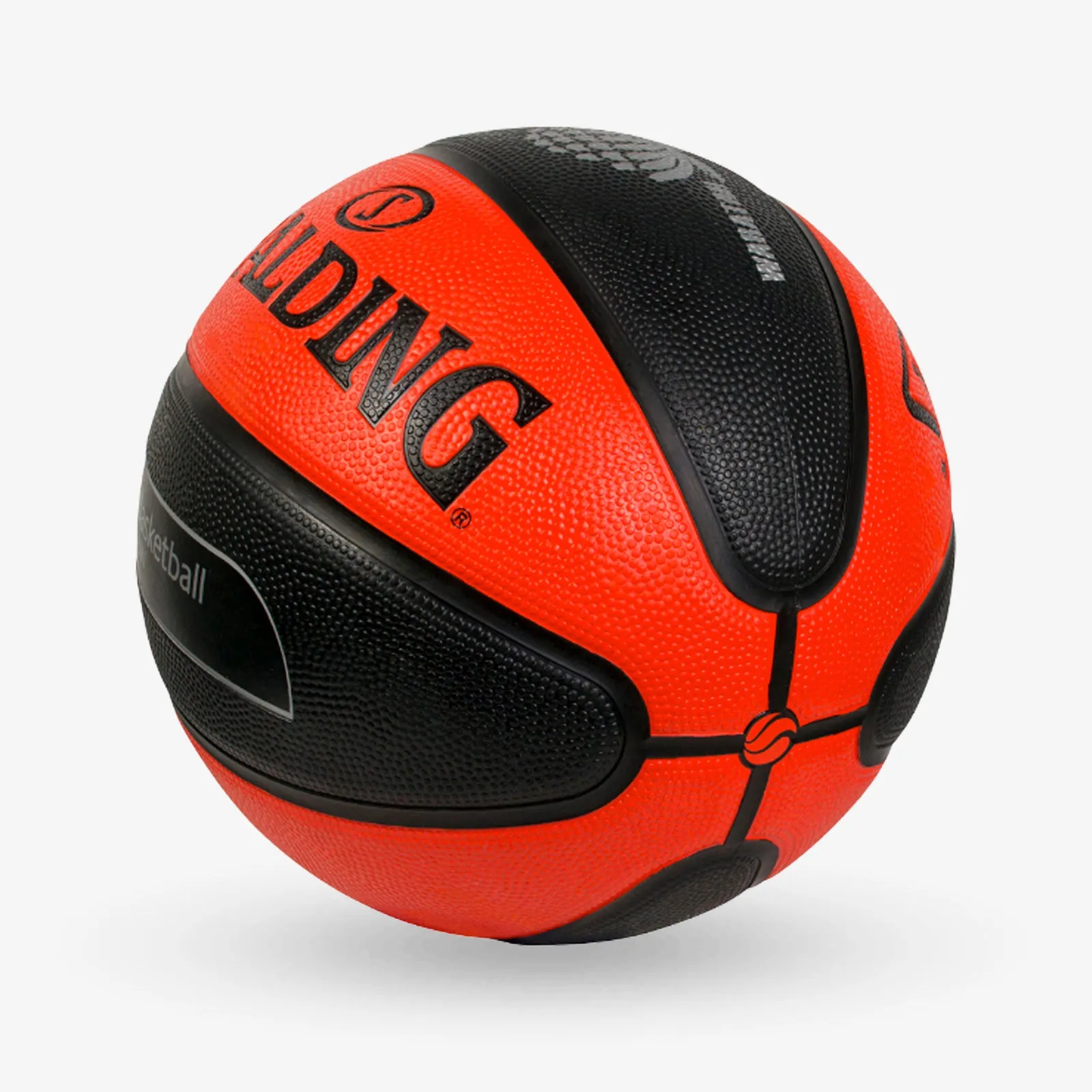Spalding TF-FLEX Outdoor NSW Basketball - Black/Amber - Size 7
