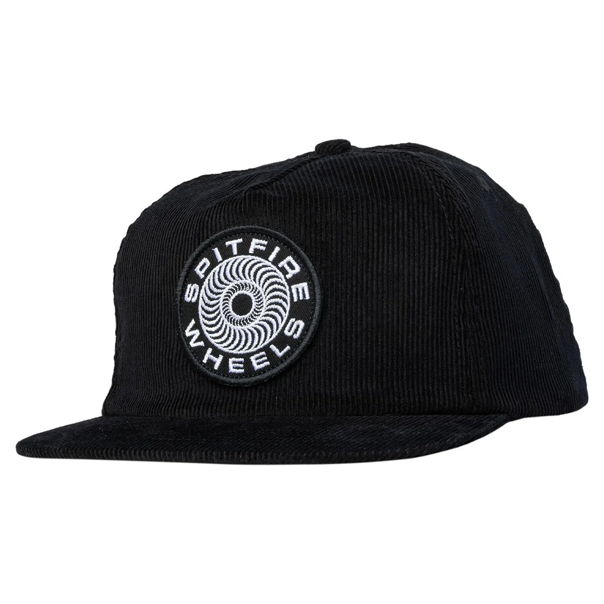 Spitfire - Classic 87 Swirl Patch Snapback Black/White