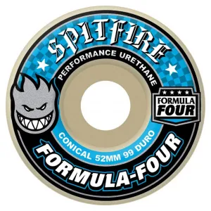Spitfire - Formula Four Conical Full 99DU Blue - 52mm